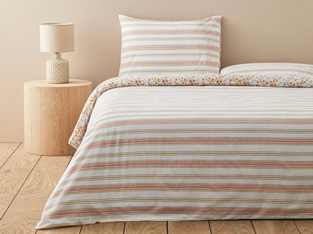 English Home Ditsy Pamuklu Tek Kişilik Nevresim Seti Sarı