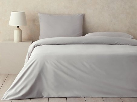 English Home Nova Premium Soft Cotton Tek Kişilik Nevresim Takımı Gri