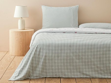 English Home Bloomy Dots Pamuklu Tek Kişilik Nevresim Seti Pembe