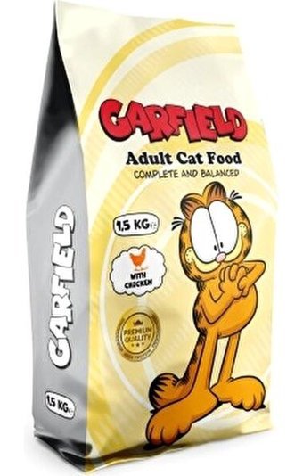 Garfield Tavuklu Yetişkin Kuru Kedi Maması 1.5 kg