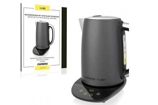 Carrera No:451 Plastik 1.7 lt 2200 W Modern Gri Kettle