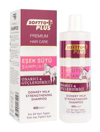 Softto Plus Premium Hair Care Eşek Sütlü Şampuan 400 ml
