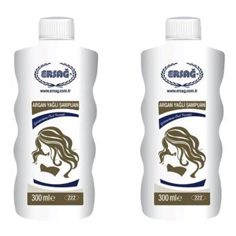 Ersağ Argan Yağlı Şampuan 2x300 ml