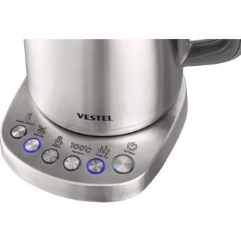 Vestel S3000 DGT Çelik 1.7 lt 2200 W Modern İnox Kettle