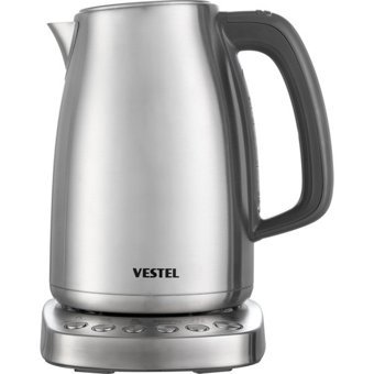 Vestel S3000 DGT Çelik 1.7 lt 2200 W Modern İnox Kettle