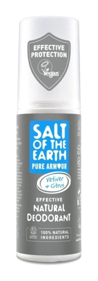 Salt Of The Earth Vetiver Sprey Unisex Deodorant 100 ml