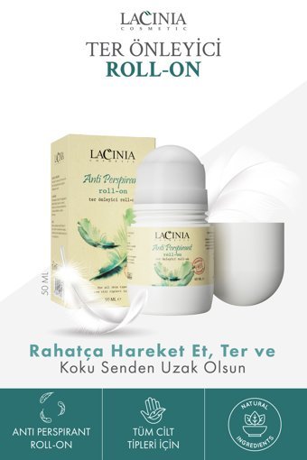 Lacinia Anti Prenspirant Roll-On Kadın Deodorant 50 ml