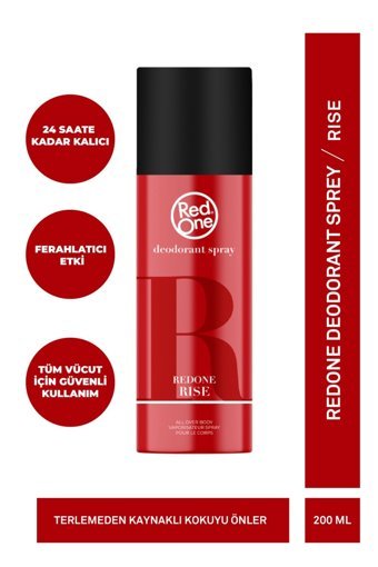 Red One Rise Sprey Kadın Deodorant 200 ml