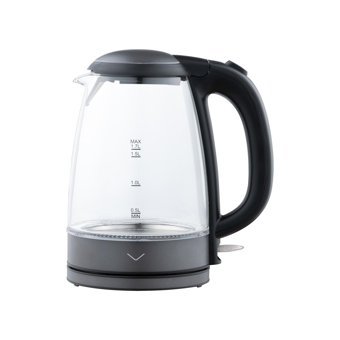 Vestel DX Cam 1.7 lt 2200 w Işıklı Klasik Siyah Kettle