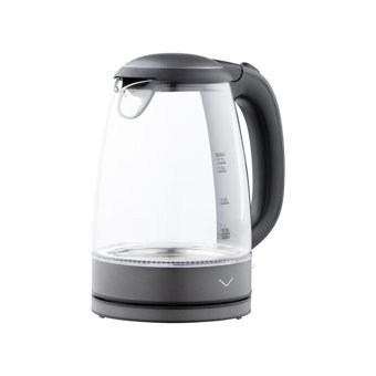 Vestel DX Cam 1.7 lt 2200 w Işıklı Klasik Siyah Kettle