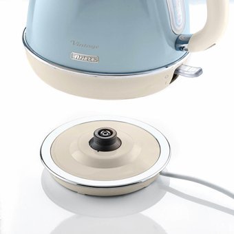 Ariete Vintage 2868 Çelik 1 lt 1630 W Işıklı Vintage Mavi Kettle