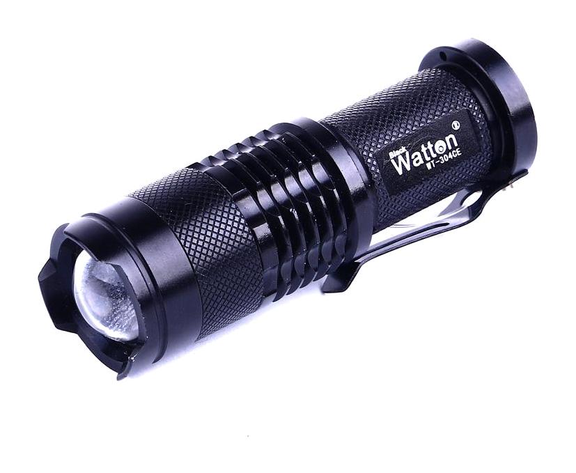 Watton WT-304 Mini Güçlü Şarjlı Pilli El Feneri