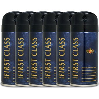 First Class Aromel Sprey Erkek Deodorant 6x150 ml