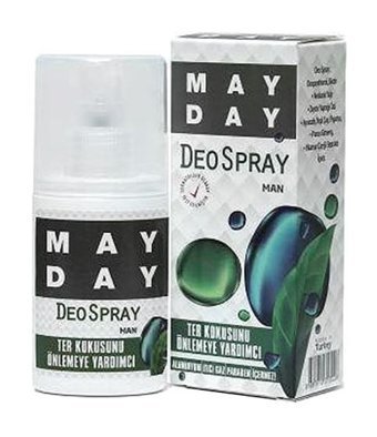 May Day Deo Spray Sprey Erkek Deodorant 50 ml