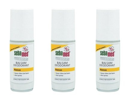 Sebamed Balsam Roll-On Unisex Deodorant 3x50 ml