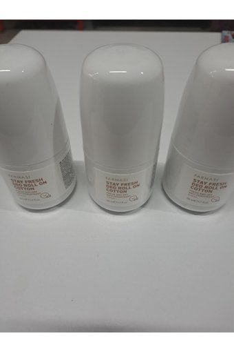 Farmasi Stay Fresh Roll-On Kadın Deodorant 3x50 ml