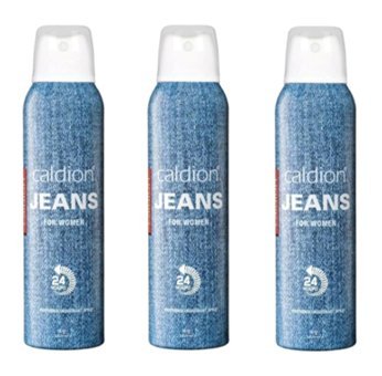 Caldion Jeans For Women Sprey Kadın Deodorant 3x150 ml