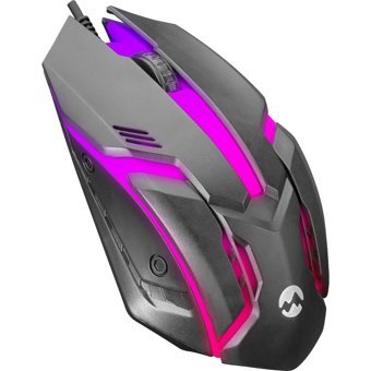 Everest Kmk-91 ECO Işıklı Ergonomik Siyah Kablolu Klavye Mouse Seti