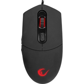 Rampage Cypher KM-RX9 Işıklı Ergonomik Siyah Kablolu Klavye Mouse Seti