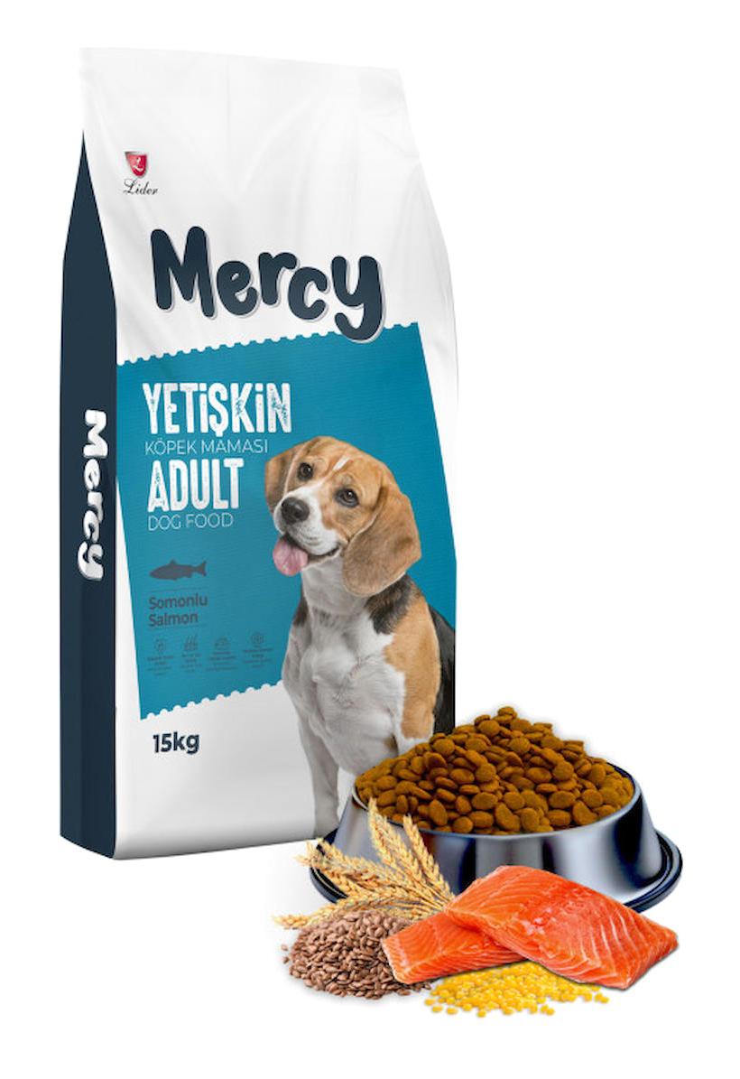 Mercy Somonlu Tüm Irklar Yetişkin Kuru Köpek Maması 15 kg
