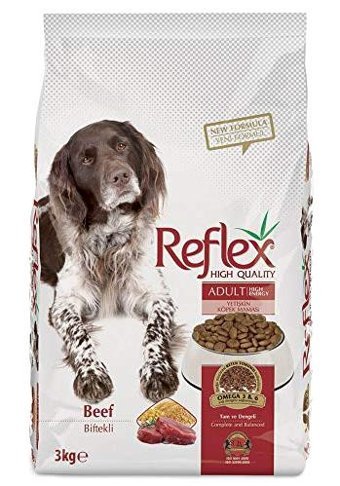 Reflex High Energy Biftekli Büyük Irk Yetişkin Kuru Köpek Maması 3 kg