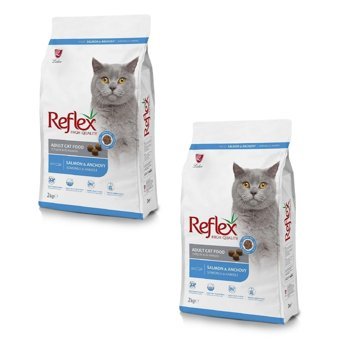 Reflex High Quality Hamsi Somonlu Yetişkin Kuru Kedi Maması 2x2 kg