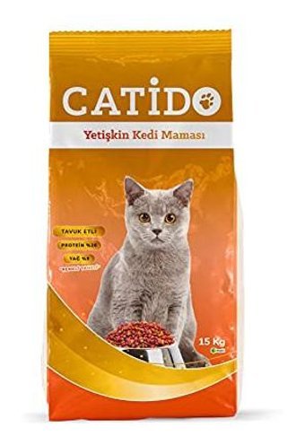 Catido Tavuklu Yetişkin Kuru Kedi Maması 15 kg