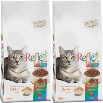 Reflex Multi Color Tavuklu Yetişkin Kuru Kedi Maması 2x15 kg