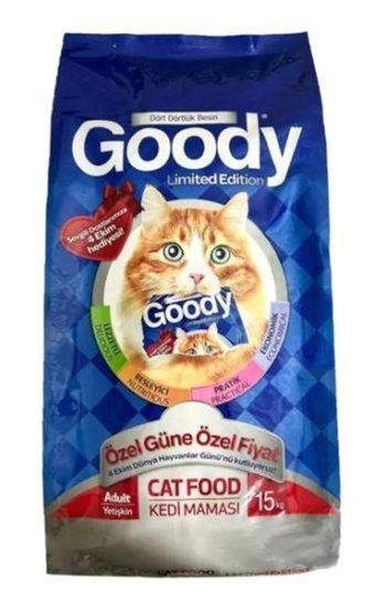 Goody Limited Edition Karışık Yetişkin Kuru Kedi Maması 15 kg