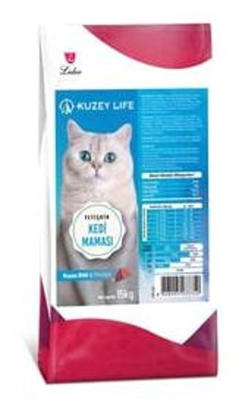 Kuzey Life Kuzu Pirinç Aromalı Yetişkin Kuru Kedi Maması 15 kg