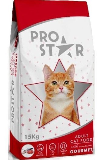 Pro Star Gurme Yetişkin Kuru Kedi Maması 15 kg