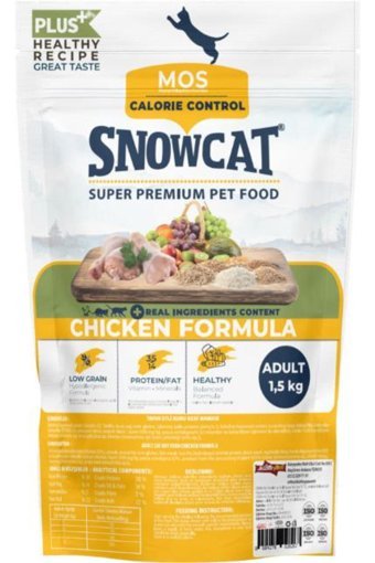 Snow Cat Plus Tavuklu Yetişkin Kuru Kedi Maması 1.5 kg