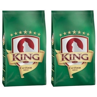 King Balıklı Yetişkin Kuru Kedi Maması 2x1.5 kg