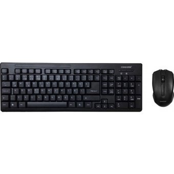 Concord C-55 Siyah Kablosuz Klavye Mouse Seti