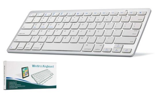 Hadron HDX2501 Kablosuz Bluetooth Mini Q Klavye Beyaz