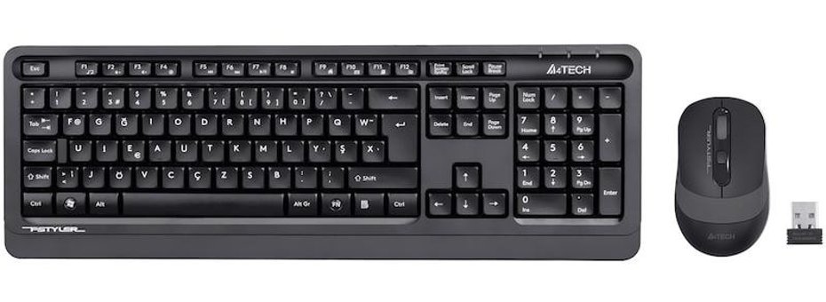 A4Tech FG1010F USB Kablosuz F Klavye Mouse Seti