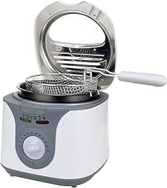 Augosma Aug-Fryer 2 lt Tek Hazneli Yağlı Fritöz Beyaz
