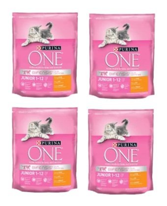Purina One Bifensis Tavuklu Yavru Kuru Kedi Maması 4x800 gr