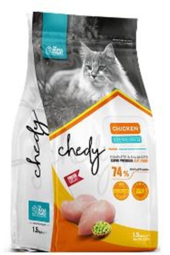 Chedy Tavuk Kısırlaştırılmış Yetişkin Kuru Kedi Maması 5 kg