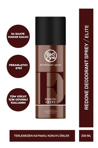 Red One Elite Sprey Erkek Deodorant 200 ml