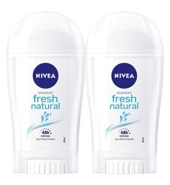 Nivea Fresh Natural Stick Kadın Deodorant 2x50 ml