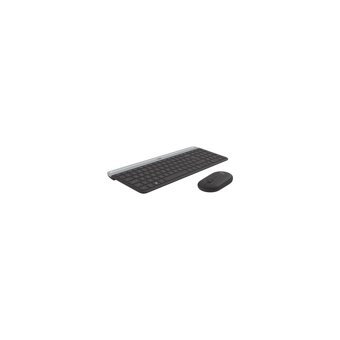 Logitech MK470 Sessiz Siyah Kablosuz Klavye Mouse Seti