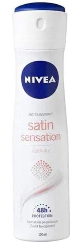 Nivea Satin Sensation Sprey Kadın Deodorant 150 ml
