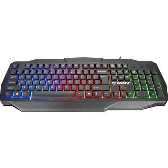 Everest KMX-86 Işıklı Siyah Kablolu Klavye Mouse Seti