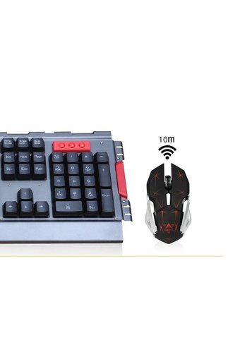 Yusoft Beyaz Kablosuz Klavye Mouse Seti