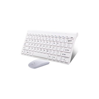 Triline Ergonomik Beyaz Kablosuz Klavye Mouse Seti