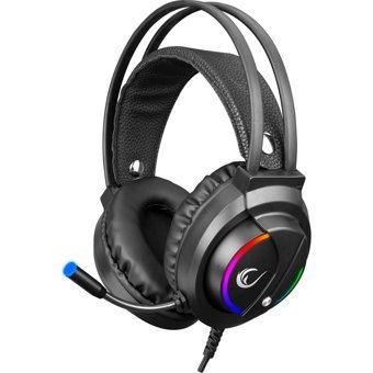 Rampage Fitment Işıklı Ergonomik Siyah Kablolu Klavye Mouse Seti