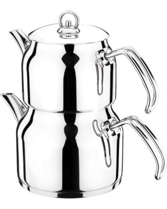 Akdeniz Imaj Mini Boy Metal Kulp Çaydanlık