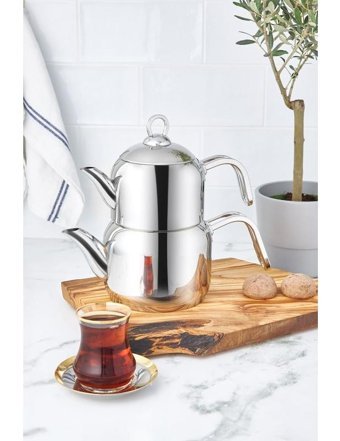 Karaca Manes İndüksiyon Tabanlı Mini Çaydanlık Takımı