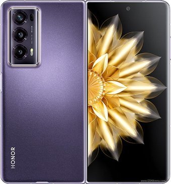 Honor Magic V2 512 GB Hafıza 16 GB Ram 7.92 inç 50 MP Katlanabilir Çift Hatlı LTPO OLED Ekran Android Akıllı Cep Telefonu Mor